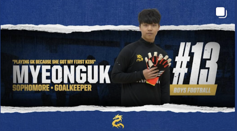 Soccer goalkeeper profile