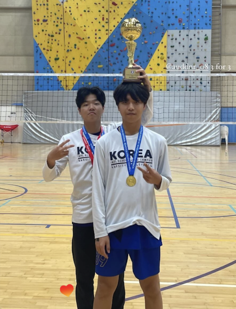 Volleyball championship trophy